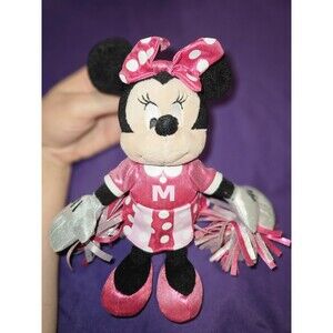 TY Sparkle Disney MINNIE MOUSE AS CHEERLEADER 8" Plush Stuffed Animal Toy